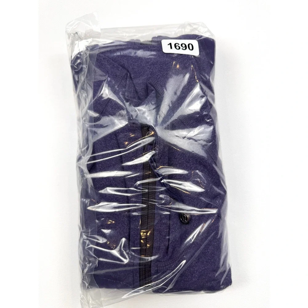 Lululemon Stride Jacket Heather Persian Purple Size 6 Full Zip Hoodie #1690